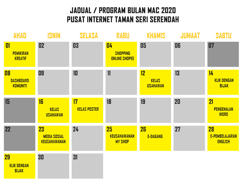 jadual small